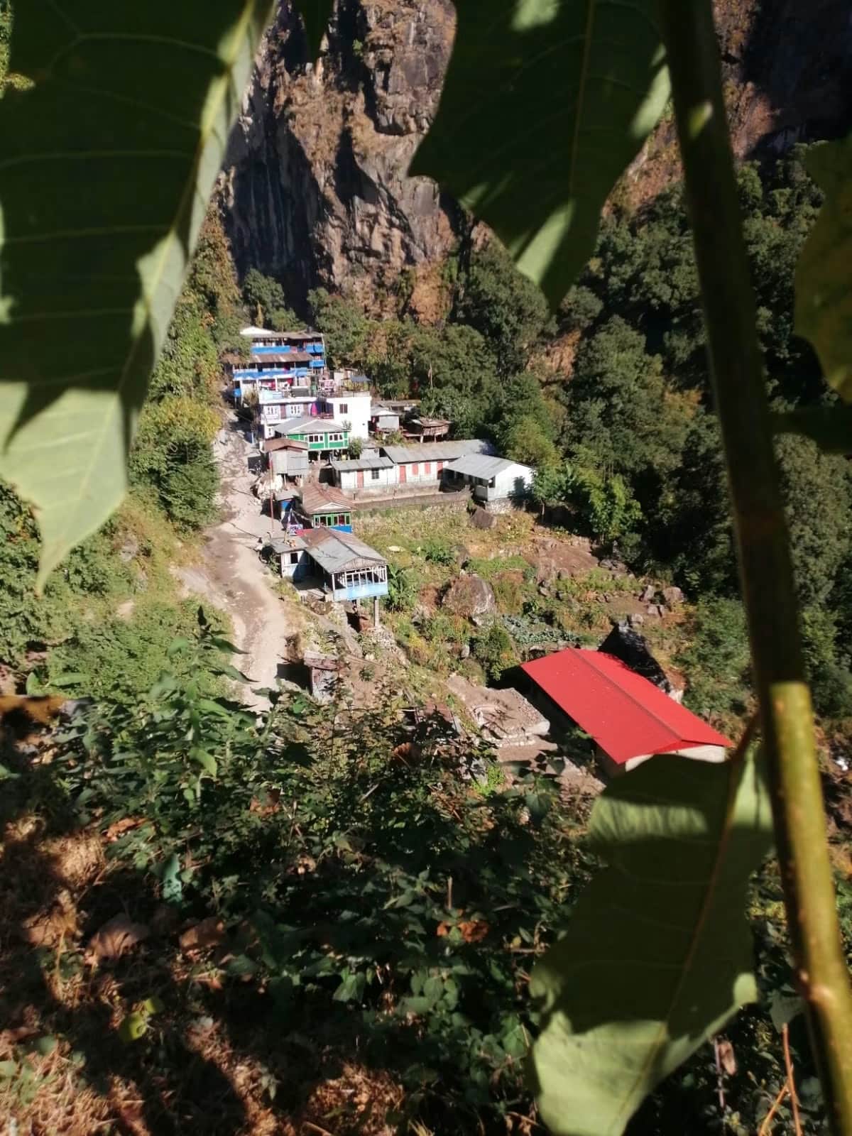Village de Manang sur le tour des Annapurnas