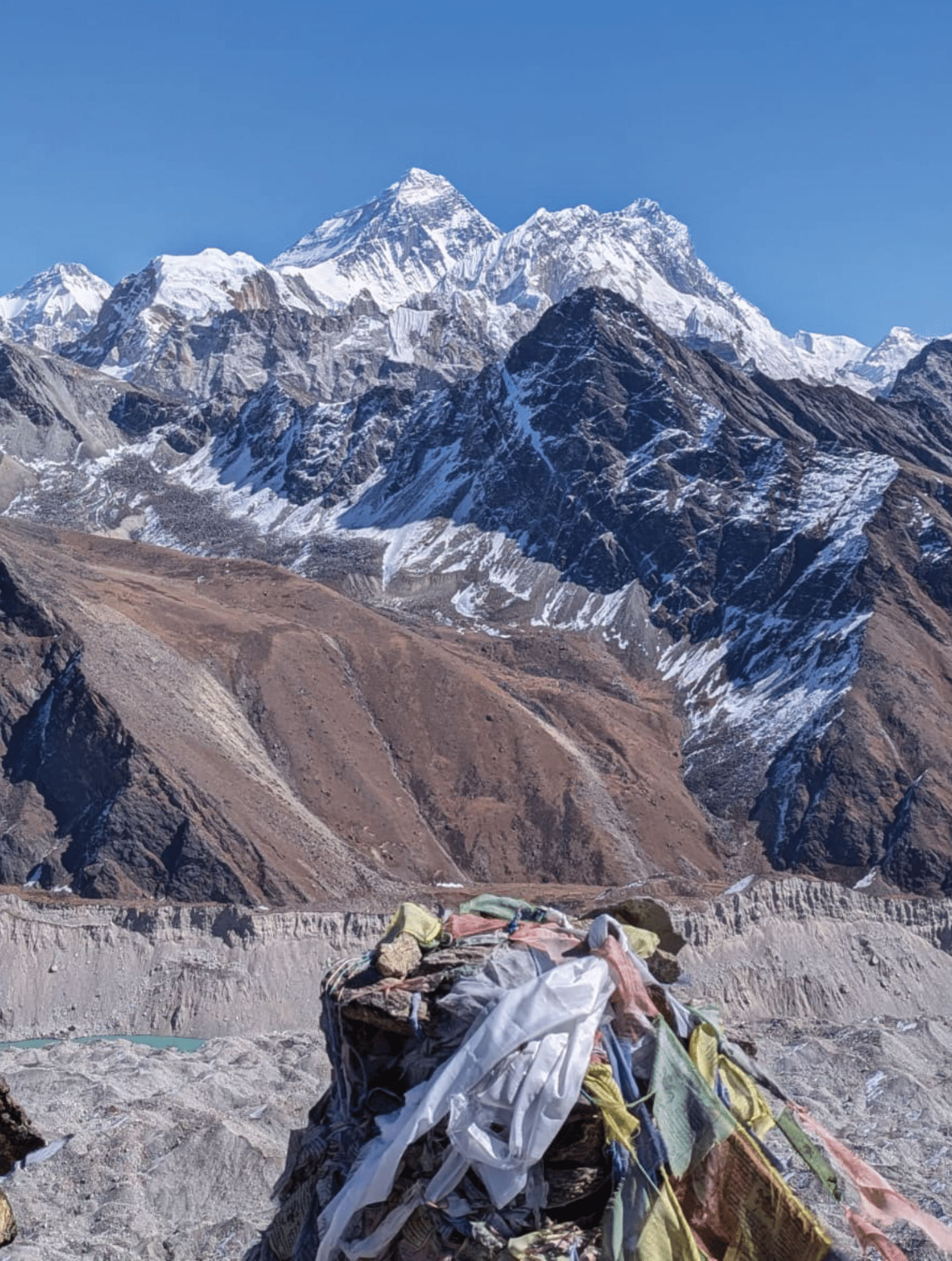 Paysage de la région de l’Everest dans le Khumbu