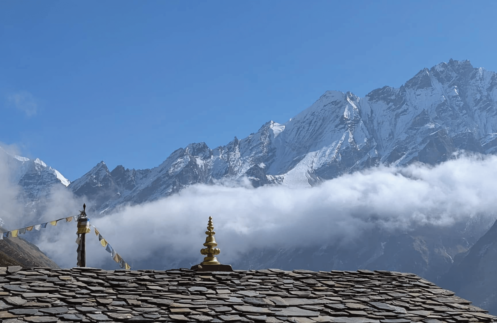 Sommets enneigés de la région du Langtang
