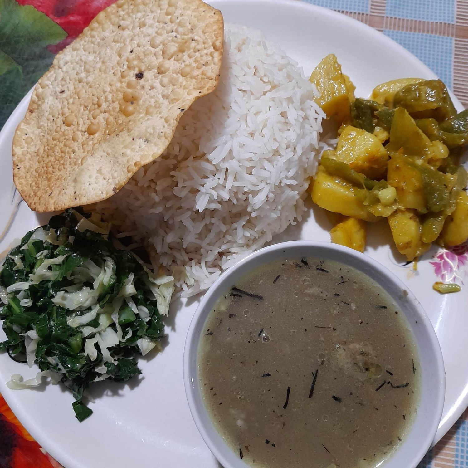 Alimentation trek Nepal