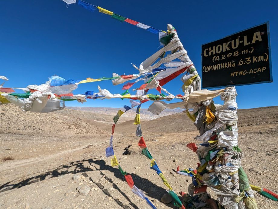trek haut mustang Népal
