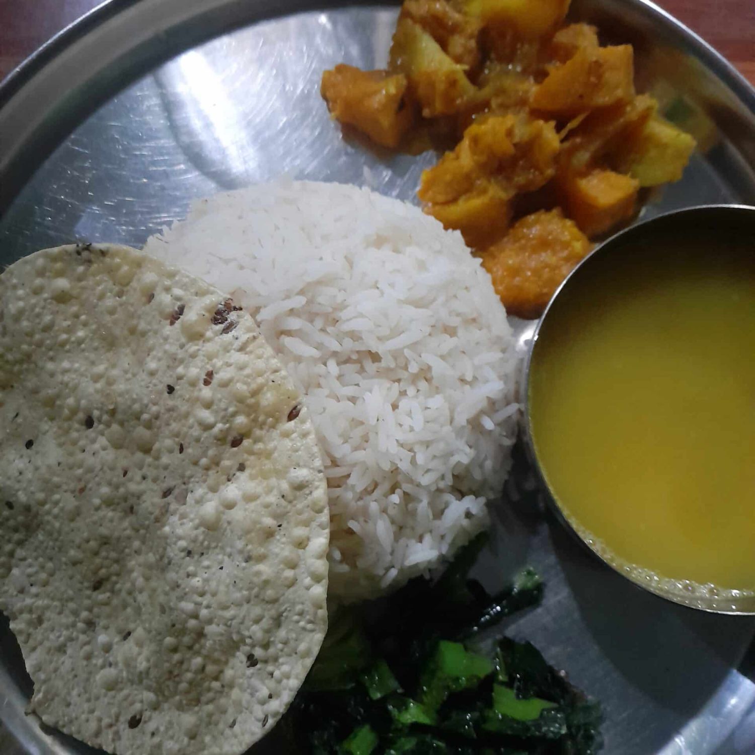 Alimentation trek Nepal